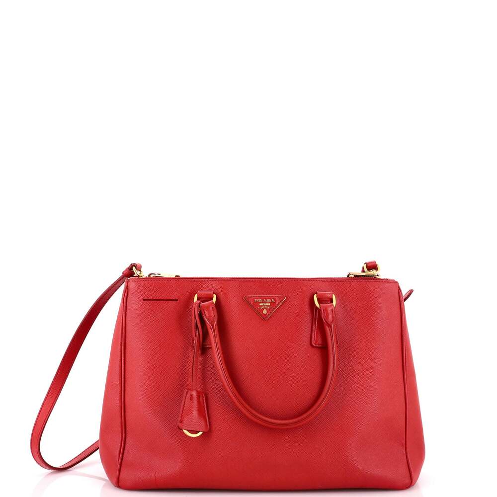 Prada Double Zip Lux Tote Saffiano #331792P96B